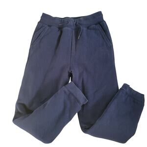 Gap Fleece Lined Navy Blue Joggers